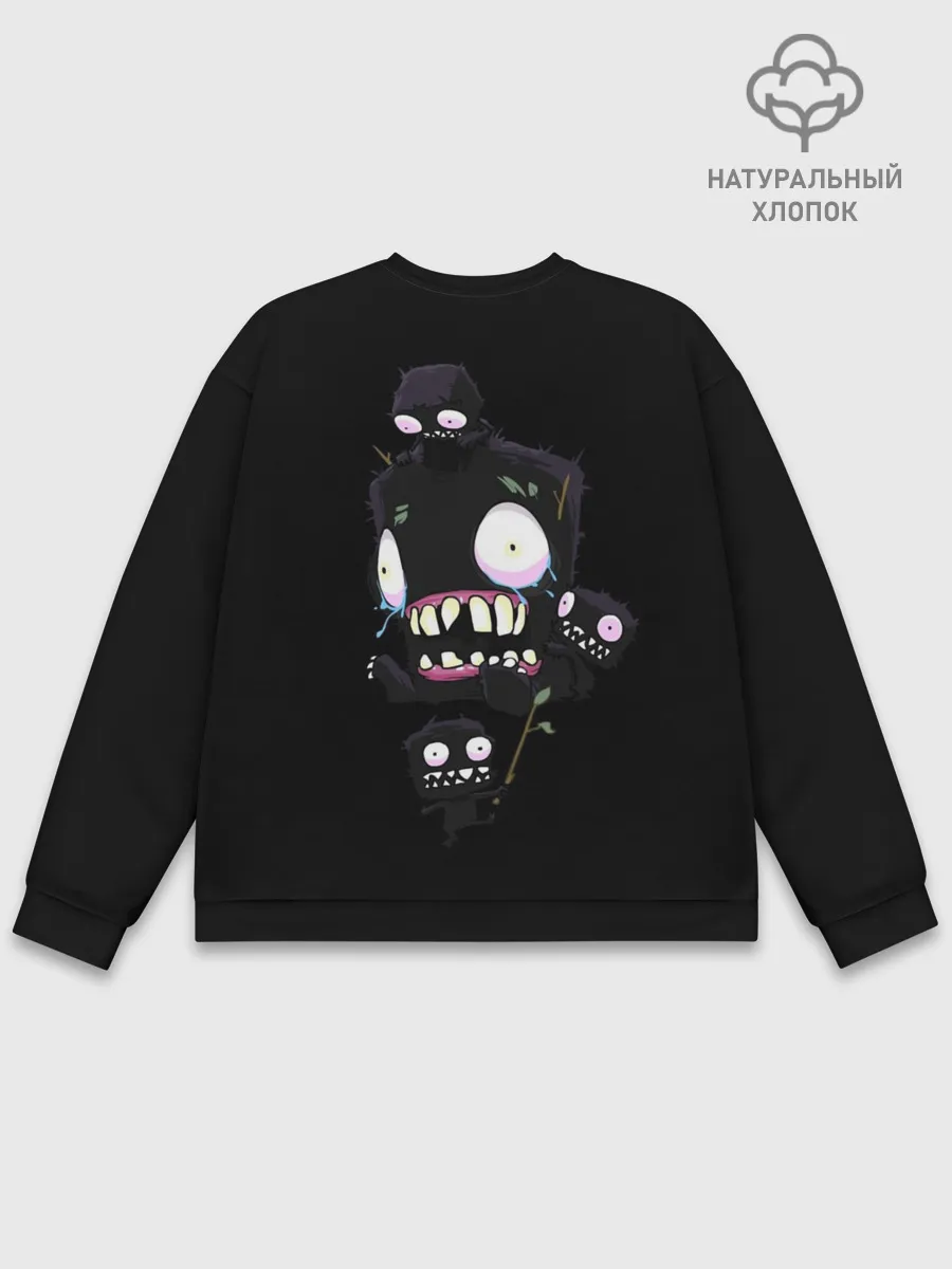 Мужской свитшот базовый / Я монстр