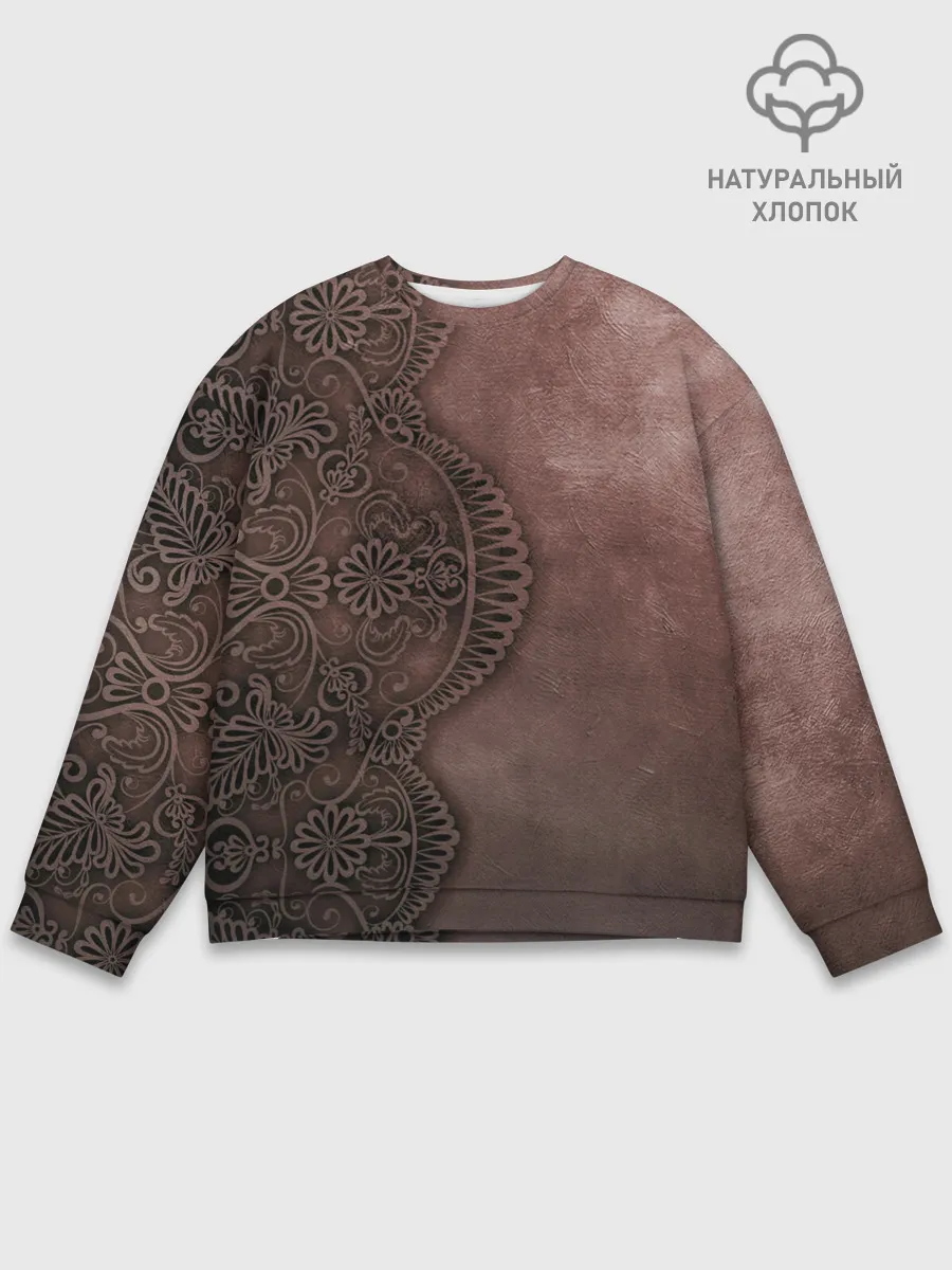 Мужской свитшот базовый / Lace, Pattern