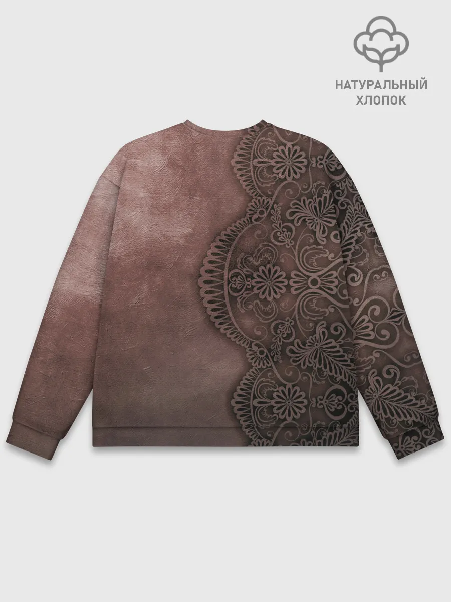 Мужской свитшот базовый / Lace, Pattern