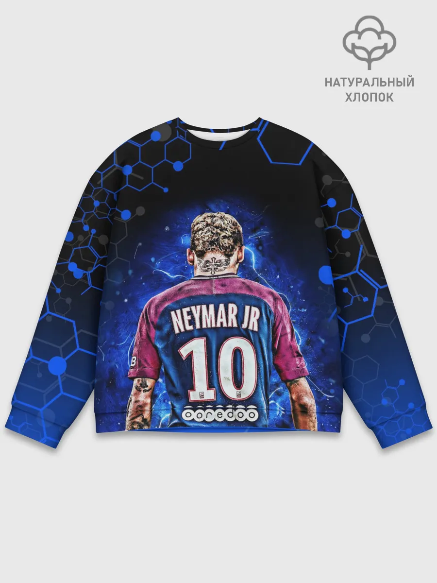Мужской свитшот базовый / НЕЙМАР / NEYMAR JR / НЕОН