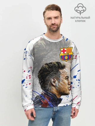 Мужской свитшот базовый / НЕЙМАР / NEYMAR / БАРСЕЛОНА
