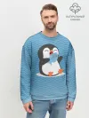 Мужской свитшот базовый / Пингвин