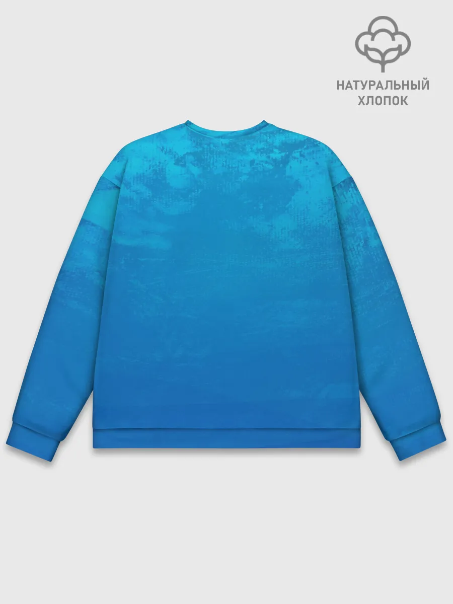 Мужской свитшот базовый / Одинокая Лодка