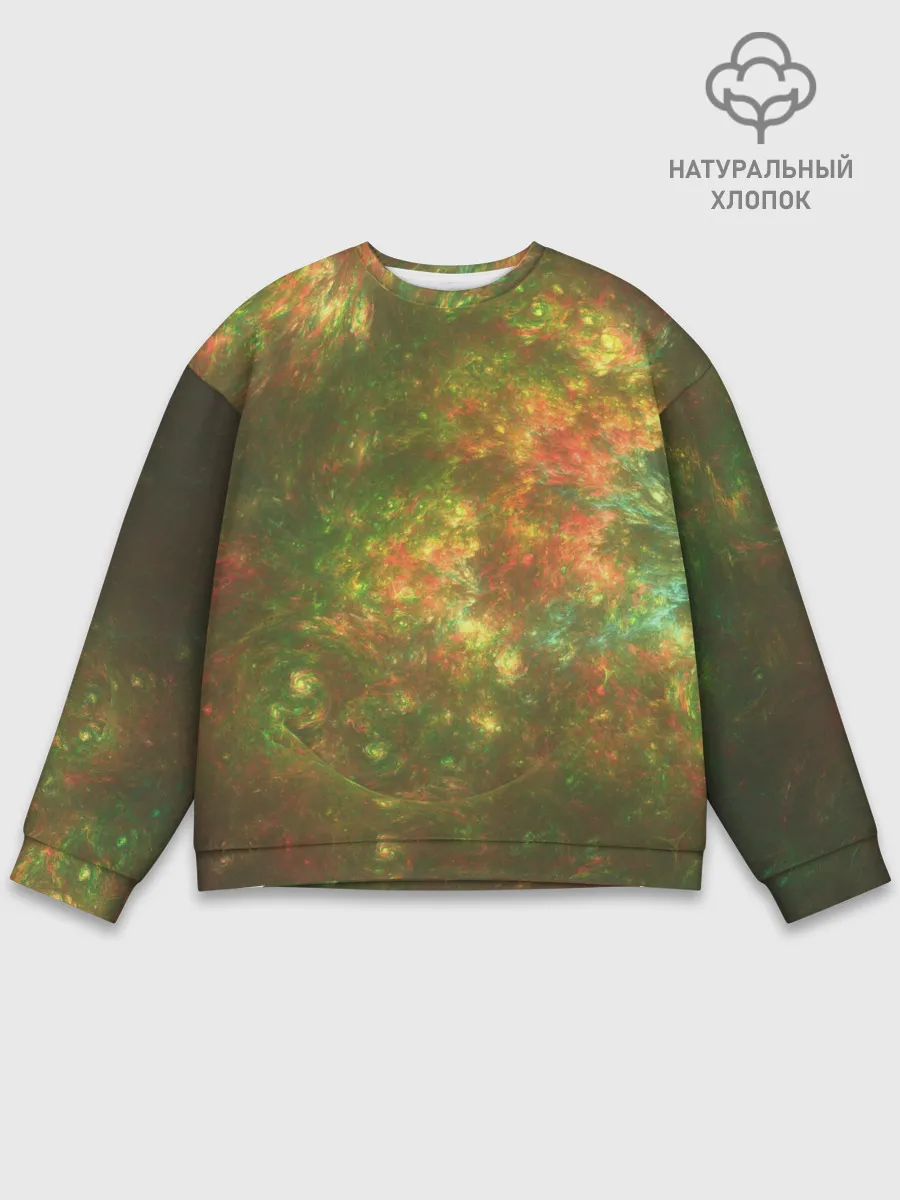 Мужской свитшот базовый / КосмИчесКая ПыЛь