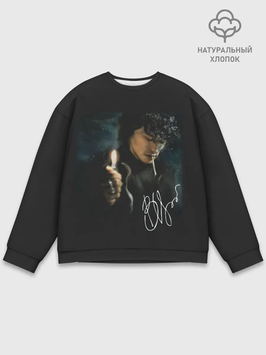 Мужской свитшот базовый / Виктор Цой