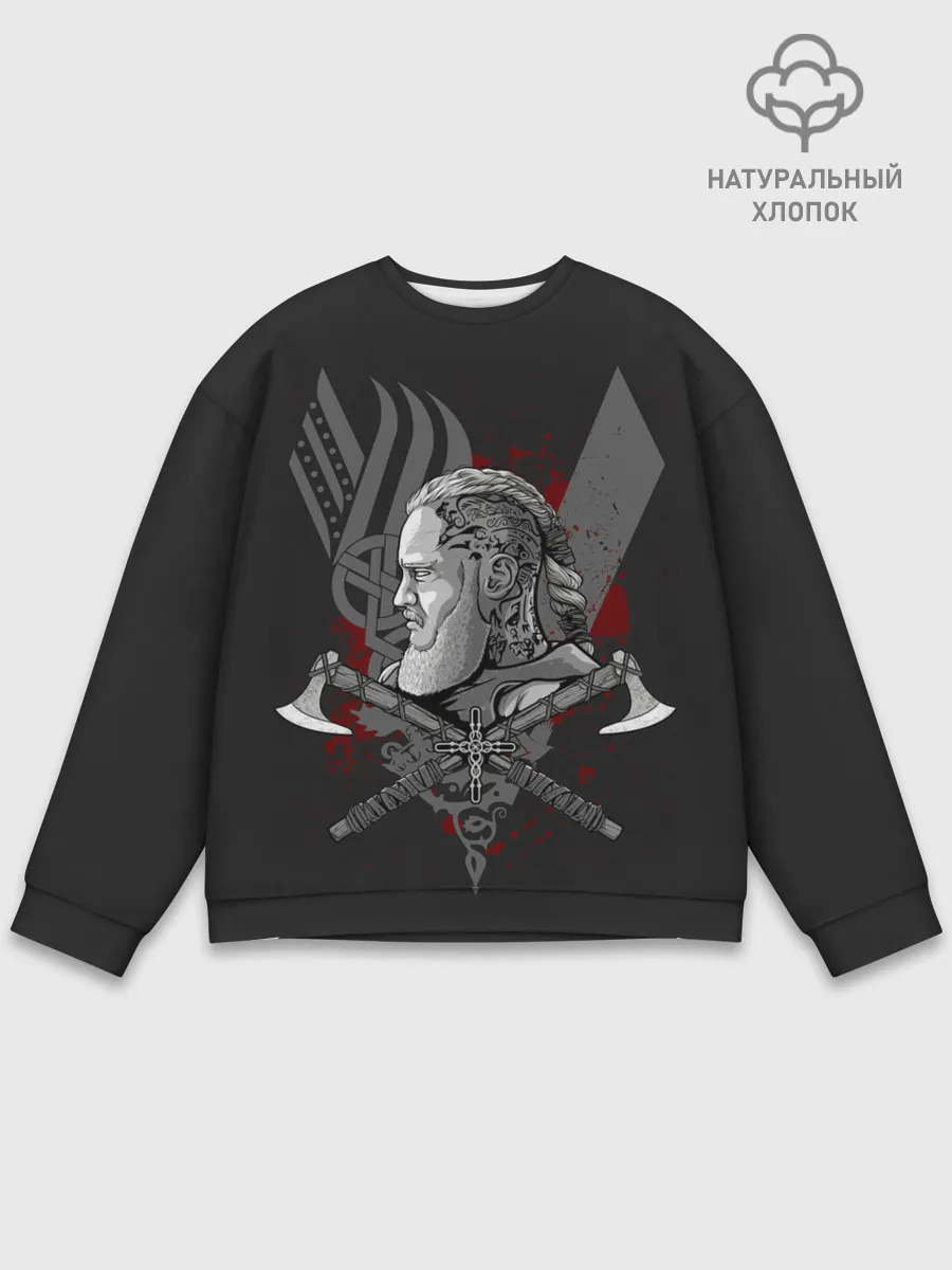 Мужской свитшот базовый / Vikings Art