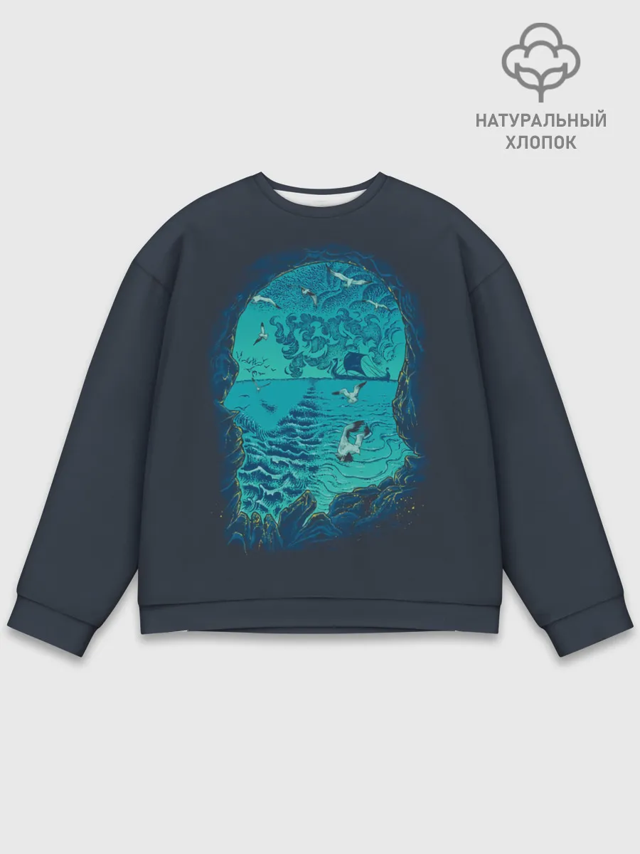 Мужской свитшот базовый / Ragnarr Art