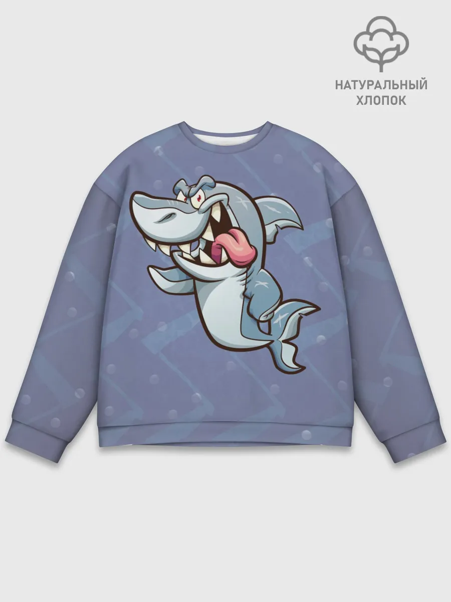 Мужской свитшот базовый / Акула