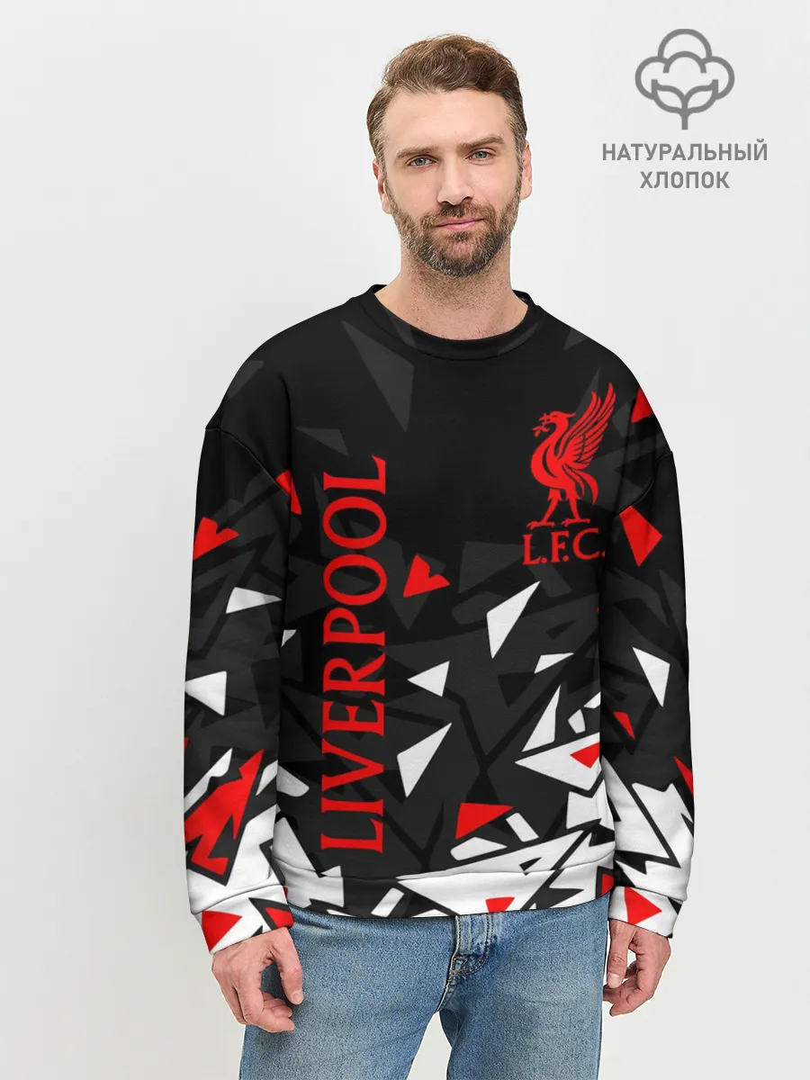Мужской свитшот базовый / LIVERPOOL / ЛИВЕРПУЛЬ