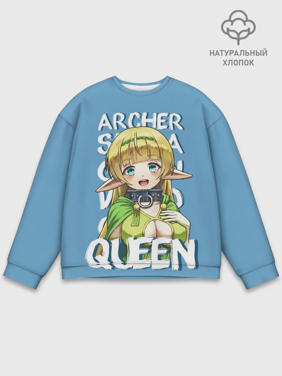 Мужской свитшот базовый / Elf Queen