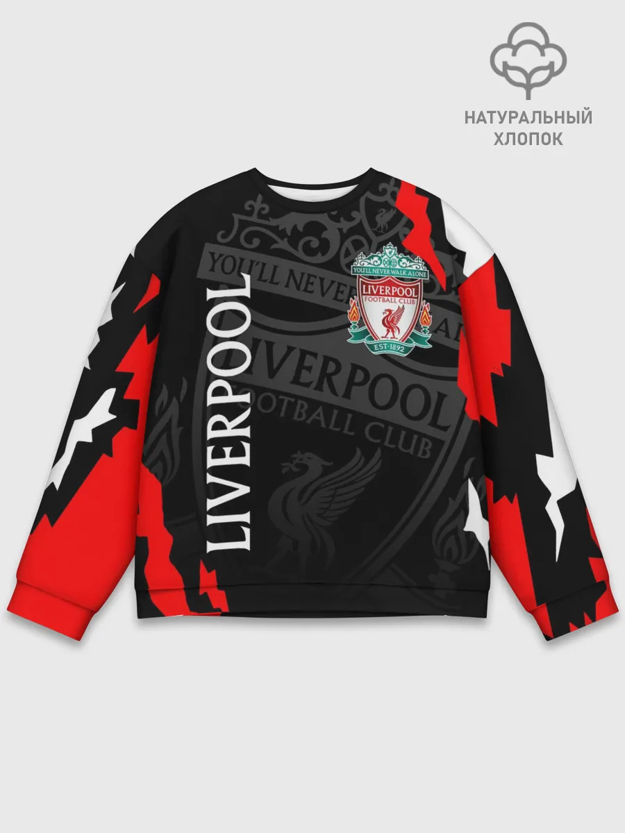 Мужской свитшот базовый / LIVERPOOL / ЛИВЕРПУЛЬ / СПОРТ