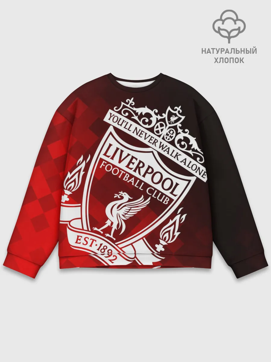 Мужской свитшот базовый / LIVERPOOL / ЛИВЕРПУЛЬ