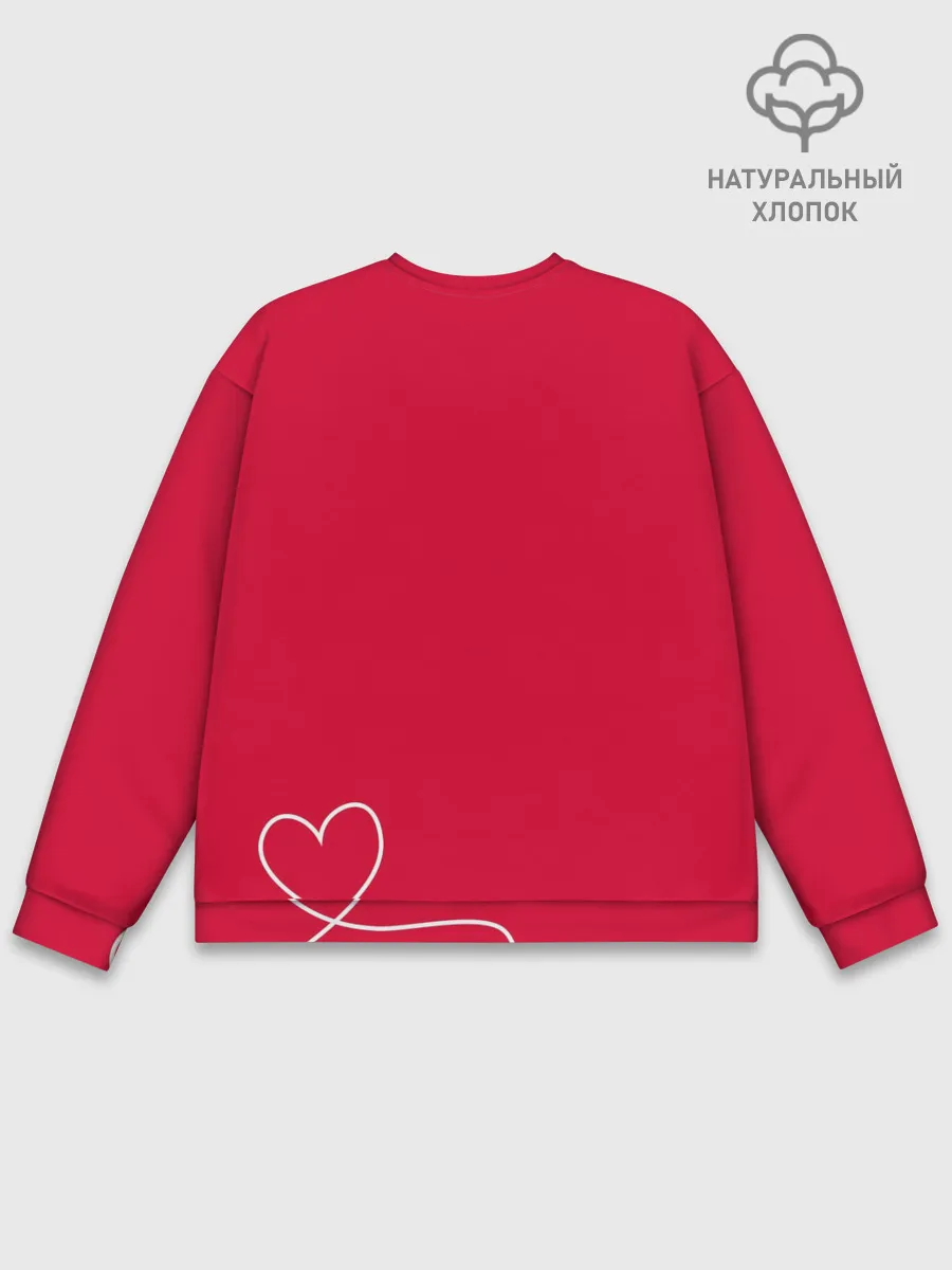 Мужской свитшот базовый / Miyuki Kaguya Love