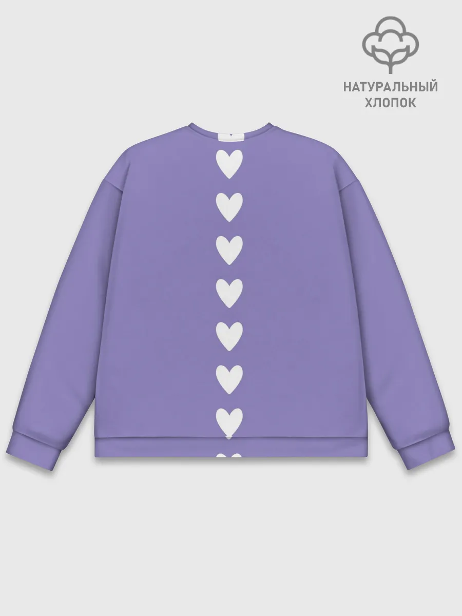 Мужской свитшот базовый / Love Kaguya Shinomiya