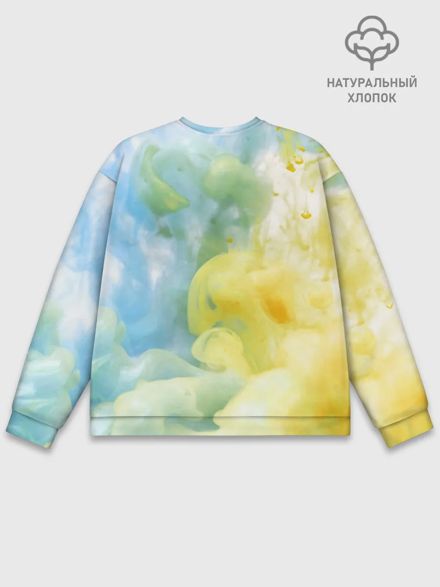 Мужской свитшот базовый / Coloful Smoke