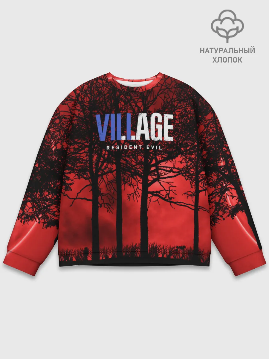 Мужской свитшот базовый / Resident Evil Village