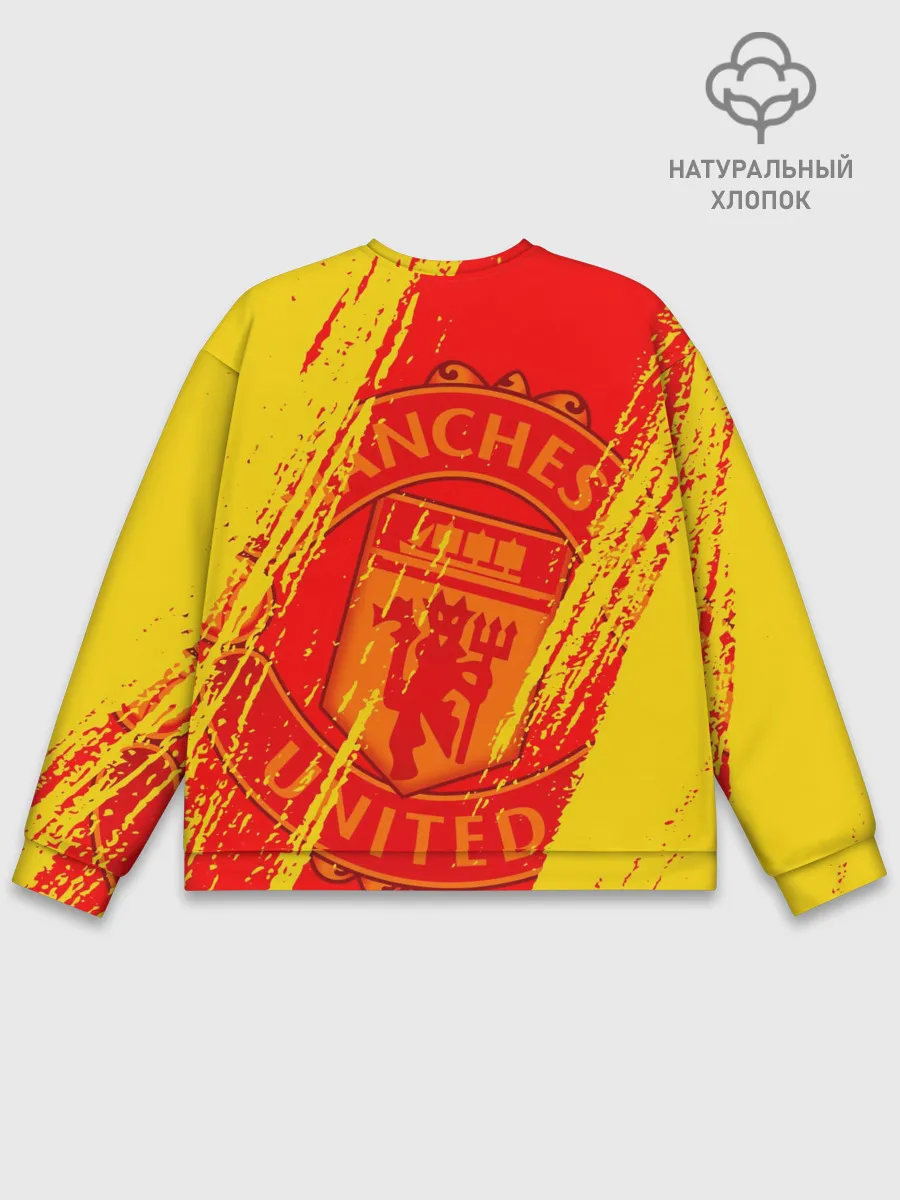 Мужской свитшот базовый / МАНЧЕСТЕР / MANCHESTER UNITED