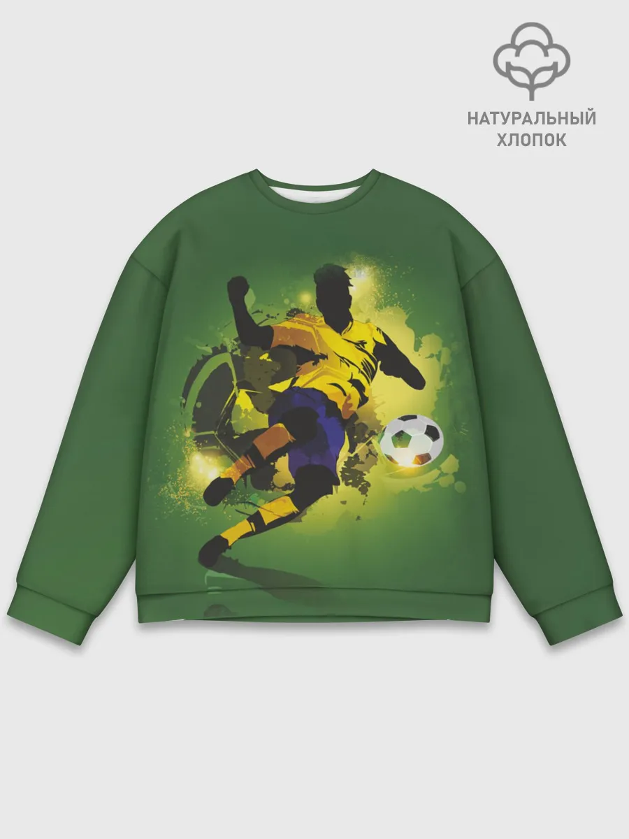 Мужской свитшот базовый / Футбол