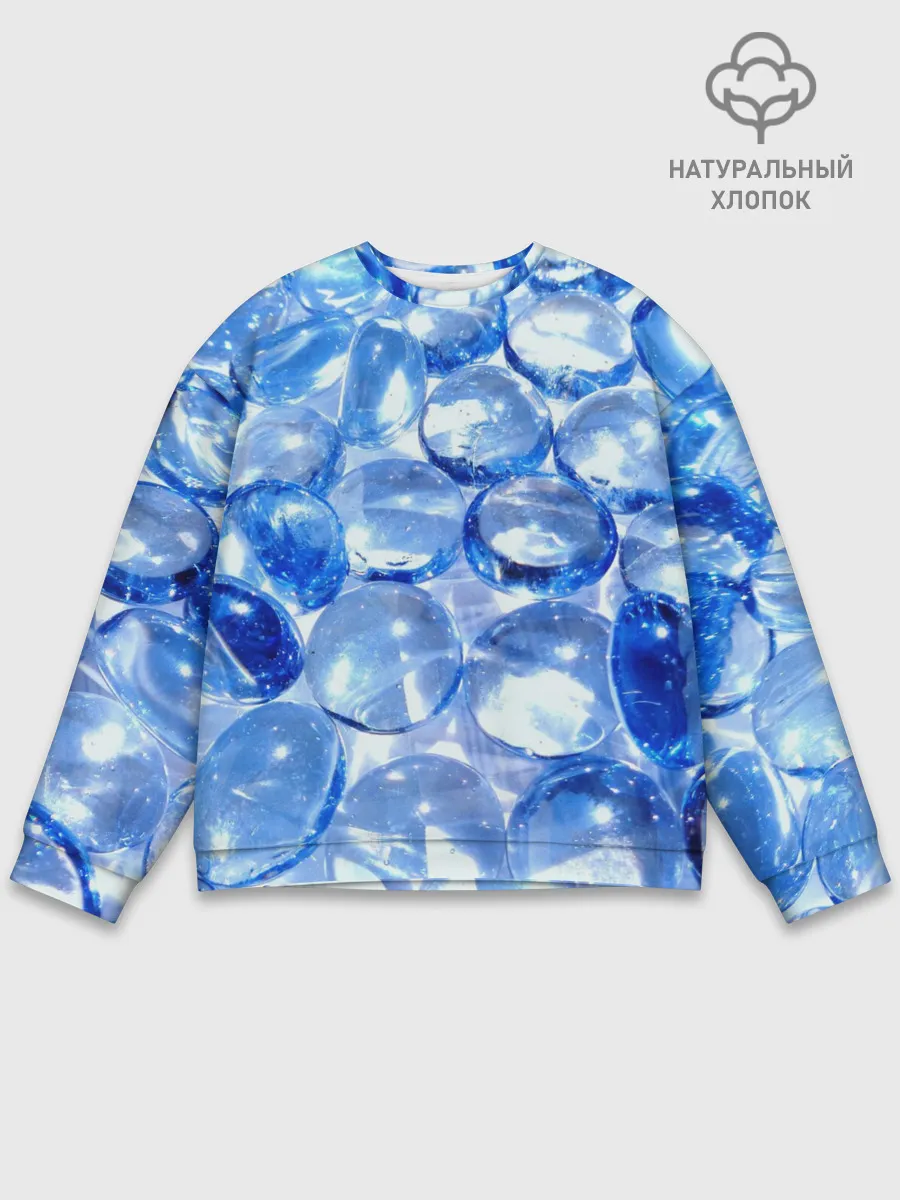 Мужской свитшот базовый / Абстракция