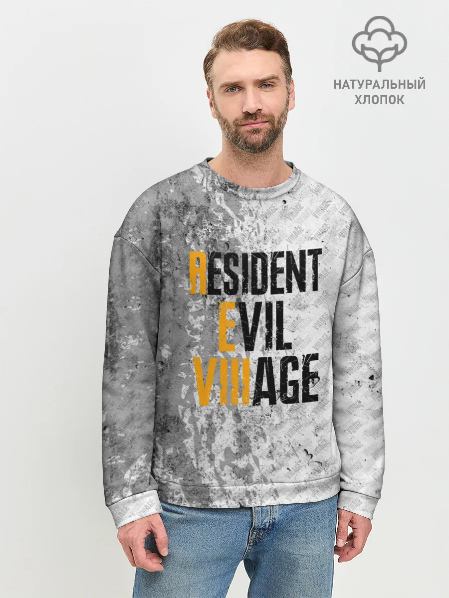 Мужской свитшот базовый / RESIDENT EVIL VILLAGE | ГРАНЖ