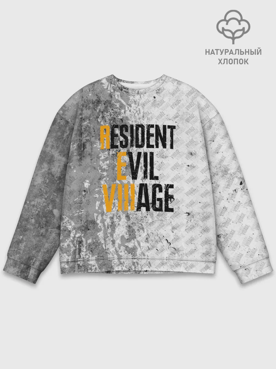 Мужской свитшот базовый / RESIDENT EVIL VILLAGE | ГРАНЖ