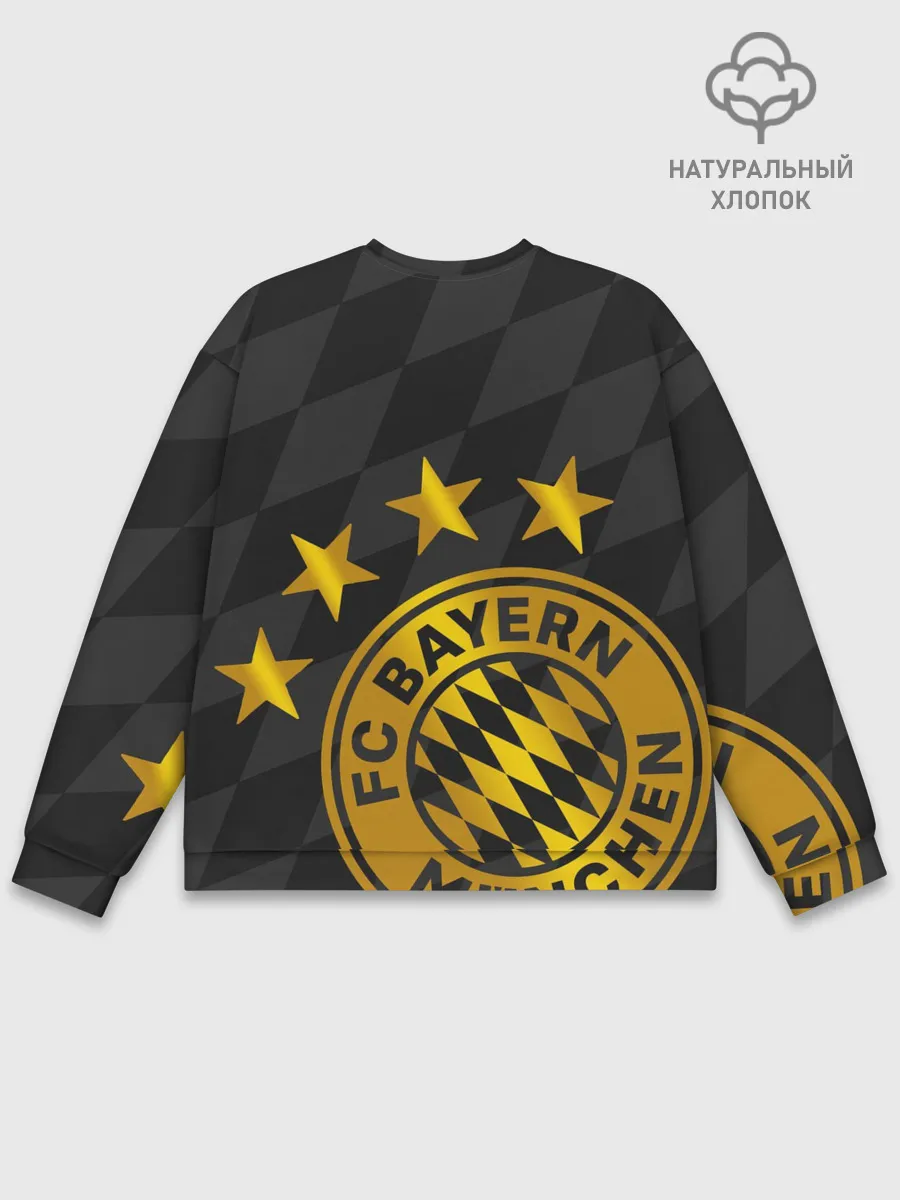 Мужской свитшот базовый / ФК БАВАРИЯ / BAYERN / МЮНХЕН