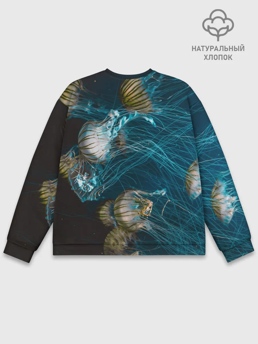 Мужской свитшот базовый / Медузы