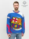 Мужской свитшот базовый / FC BARCELONA / ФК БАРСЕЛОНА