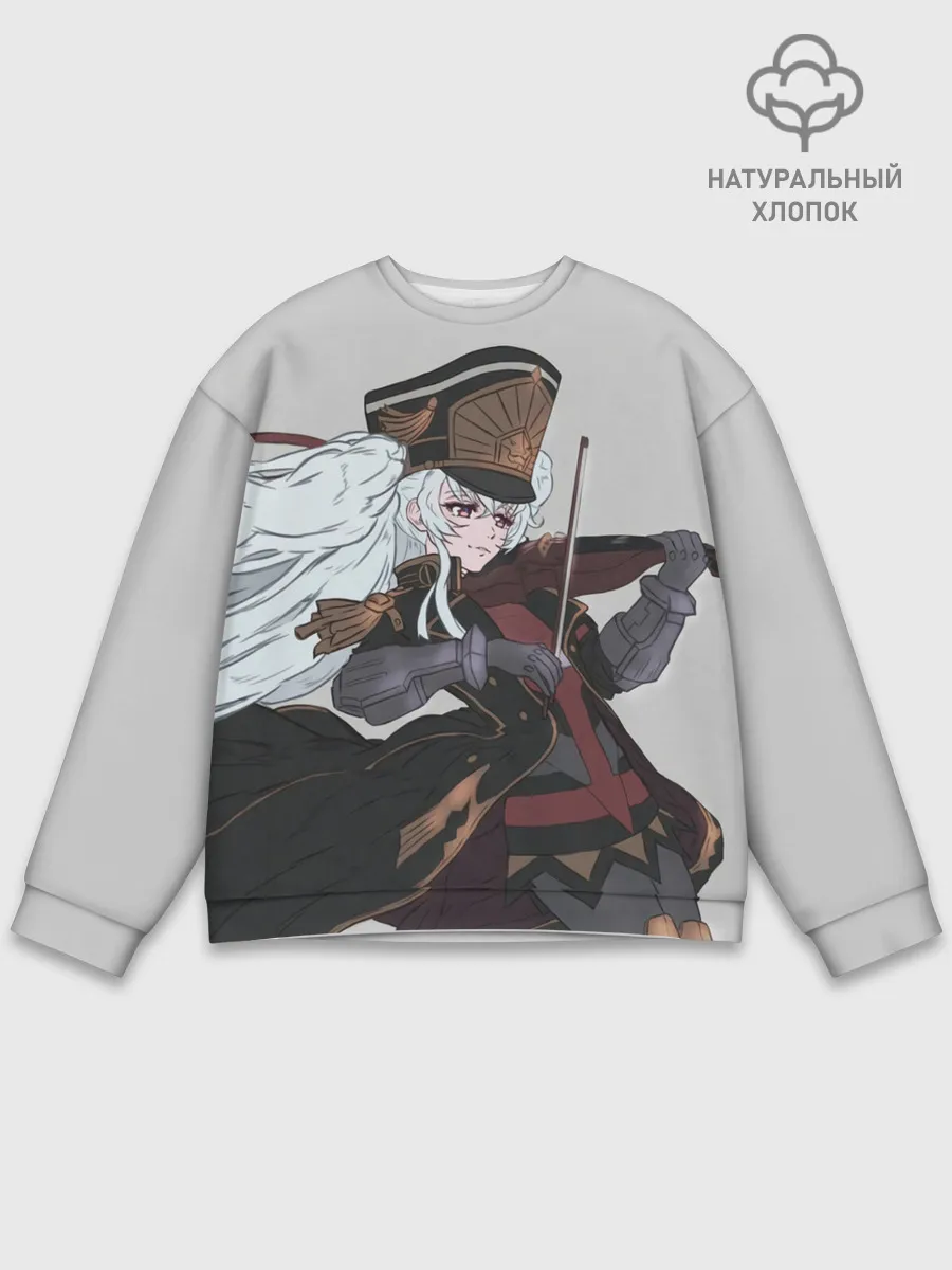 Мужской свитшот базовый / Альтаир со скрипкой