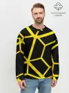 Мужской свитшот базовый / Hexagon