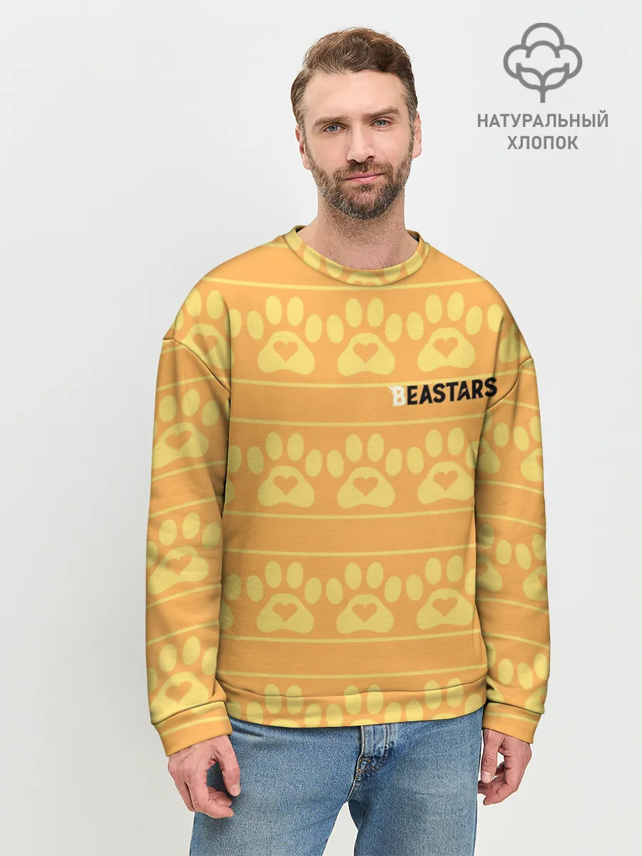 Мужской свитшот базовый / Paws Beastars
