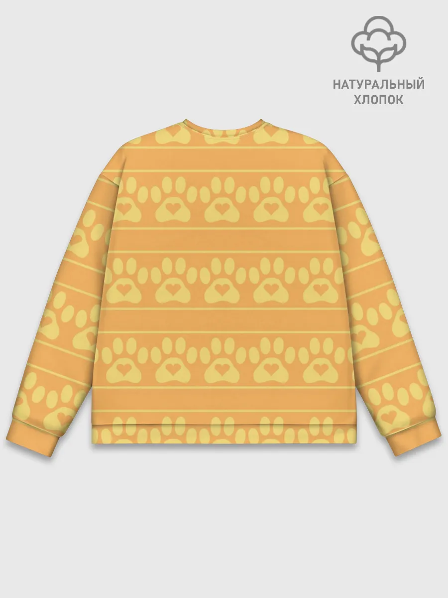 Мужской свитшот базовый / Paws Beastars