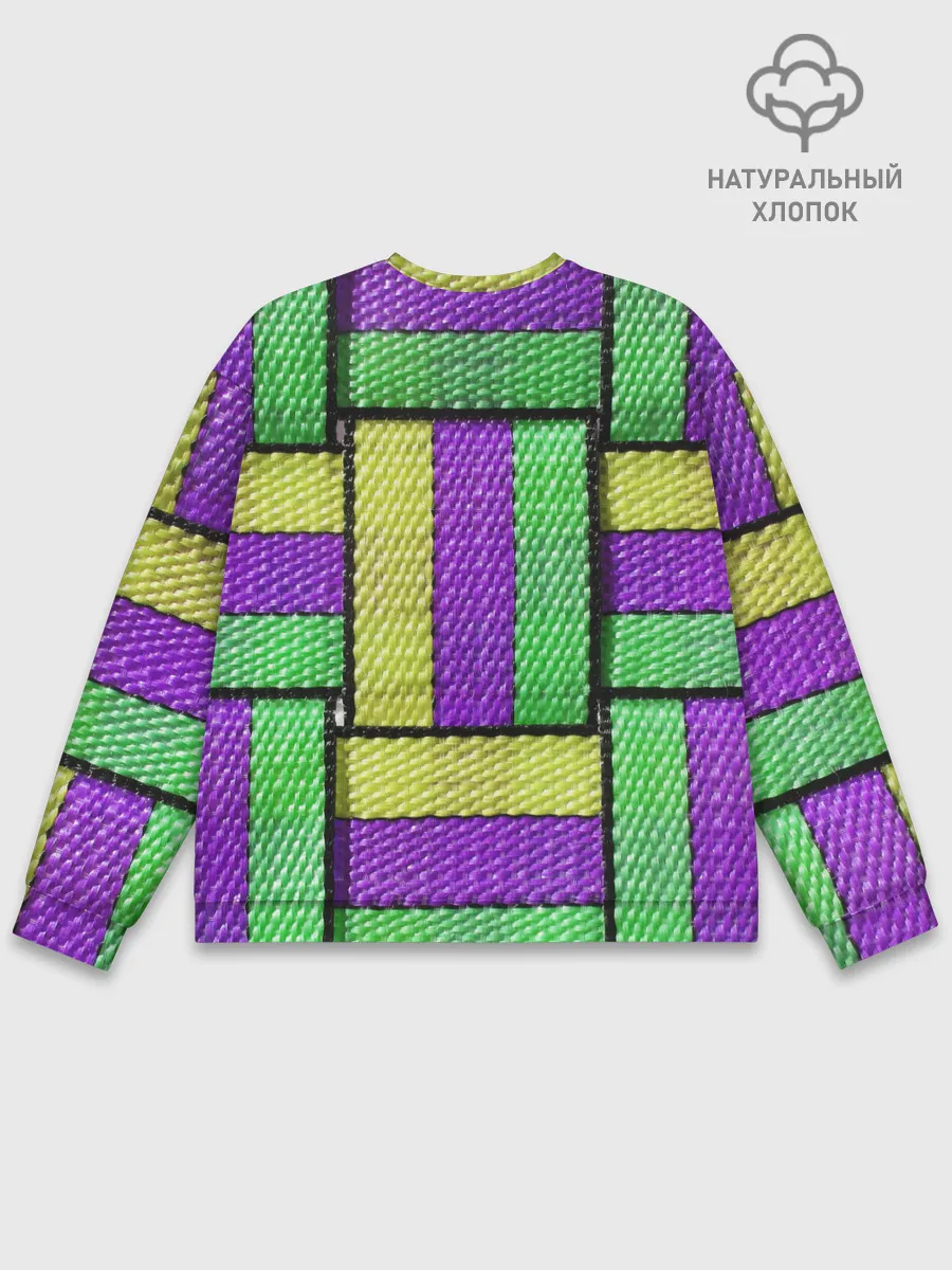 Мужской свитшот базовый / Цветные Ремешки