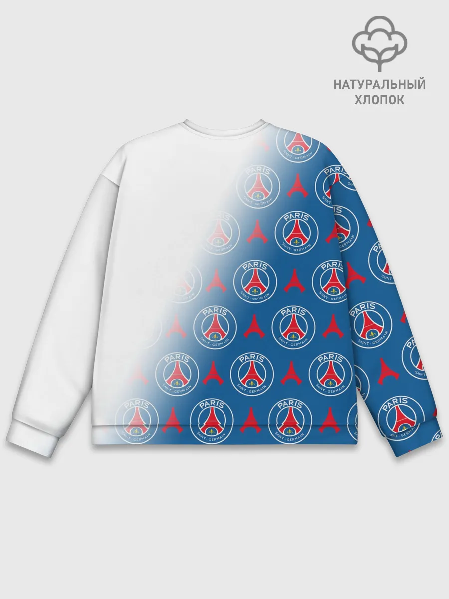Мужской свитшот базовый / ФК ПСЖ / PARIS SAINT GERMAIN