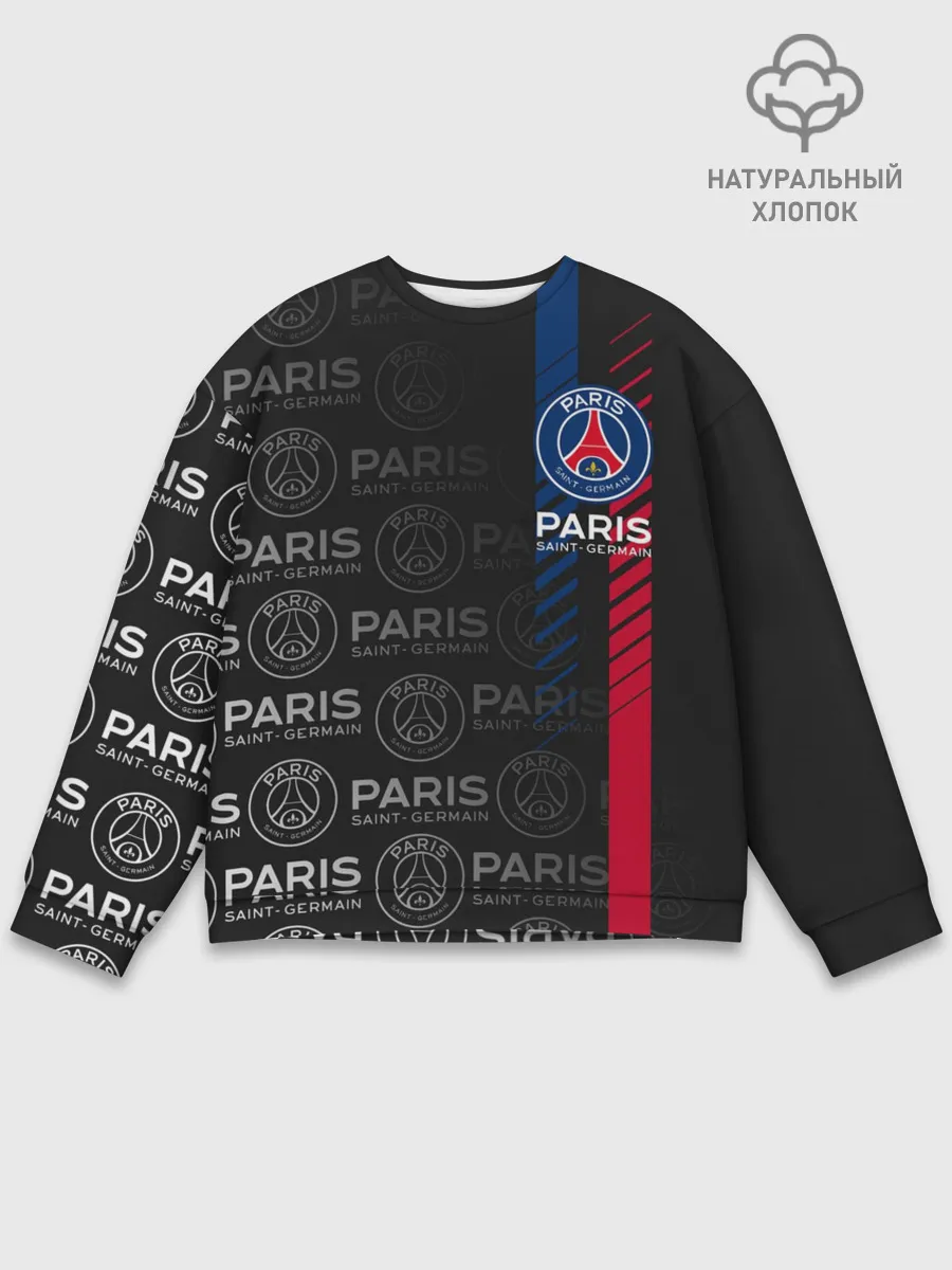 Мужской свитшот базовый / ФК ПСЖ / PARIS SAINT GERMAIN