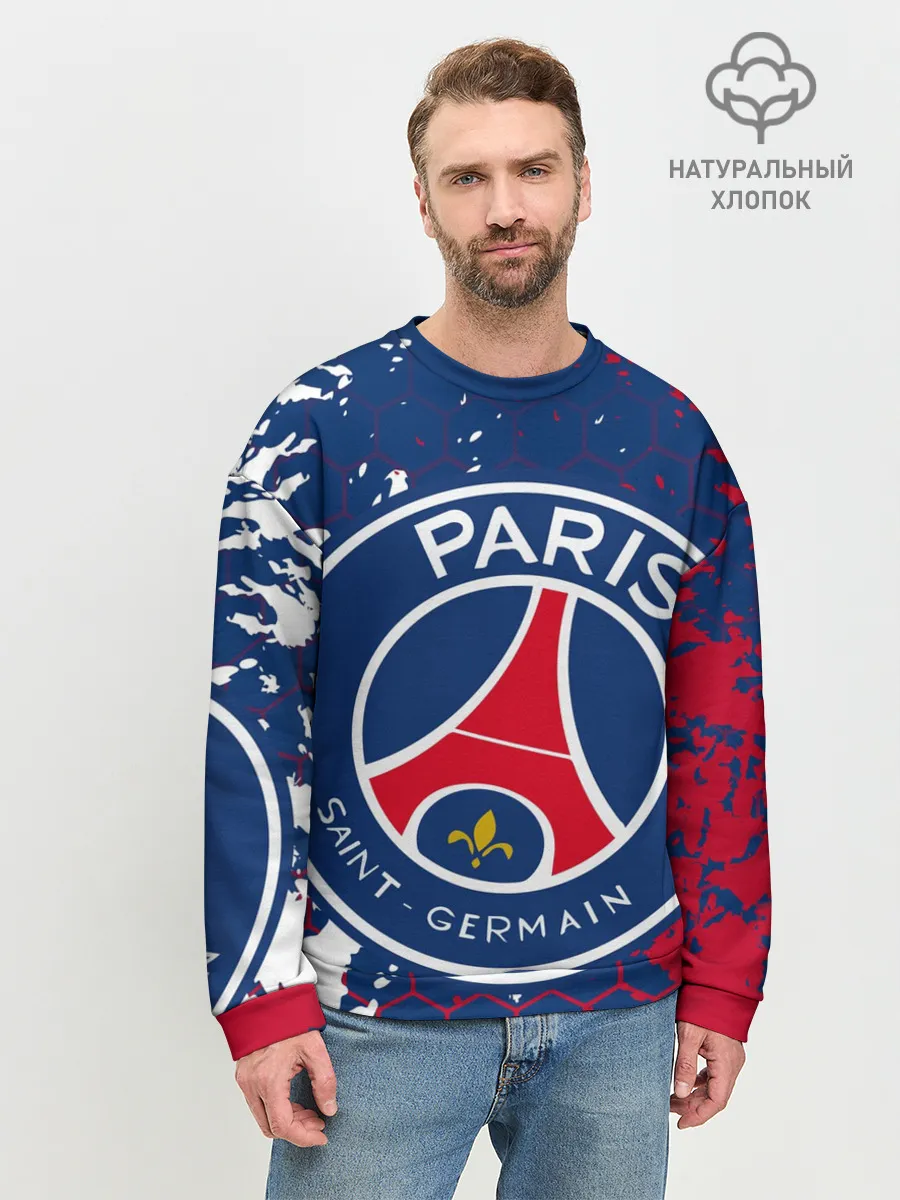 Мужской свитшот базовый / ФК ПСЖ / FC PSG / PARIS SG