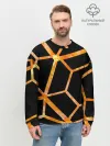 Мужской свитшот базовый / Hexagon