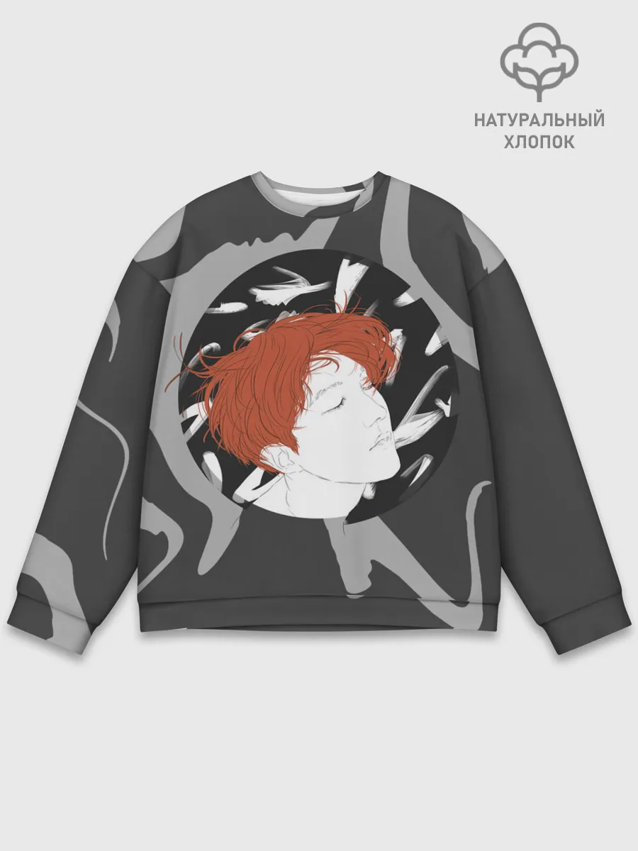 Мужской свитшот базовый / BTS Style