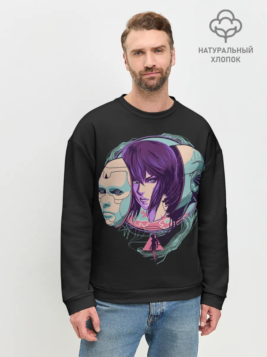 Мужской свитшот базовый / Мотоко Арт