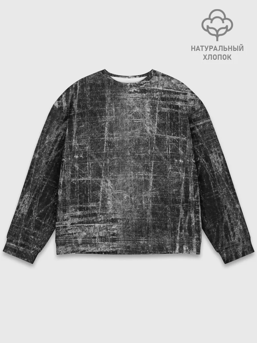 Мужской свитшот базовый / Потертости