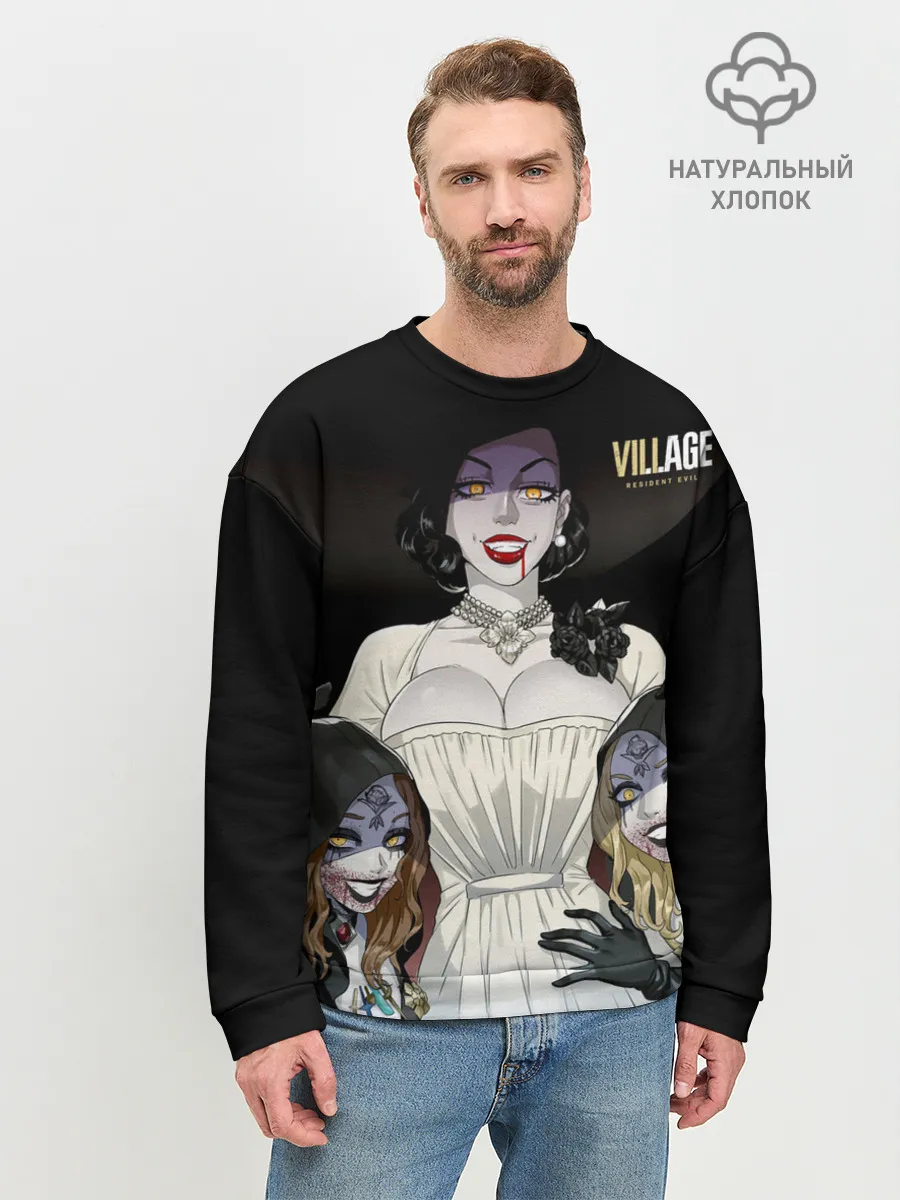 Мужской свитшот базовый / Resident Evil Village
