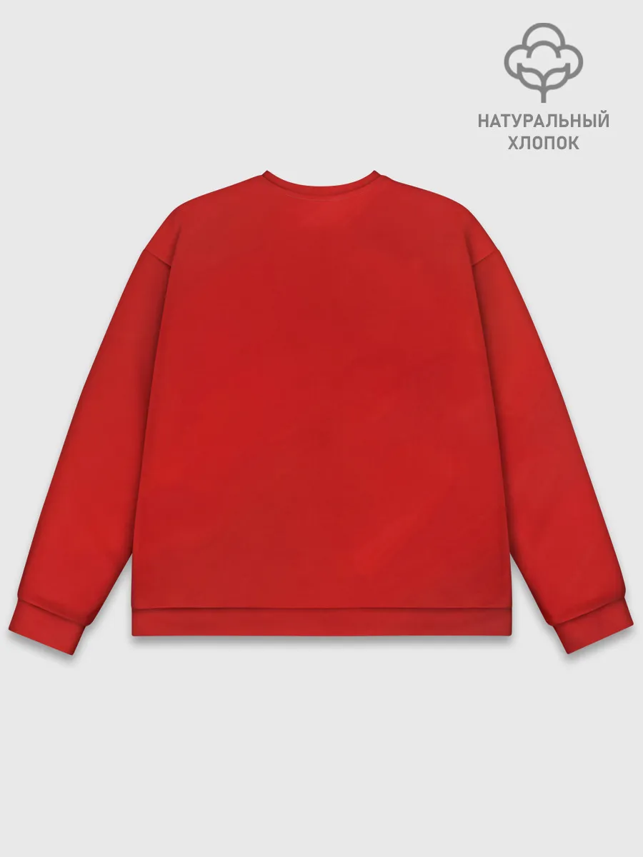 Мужской свитшот базовый / Scarlett in the shell