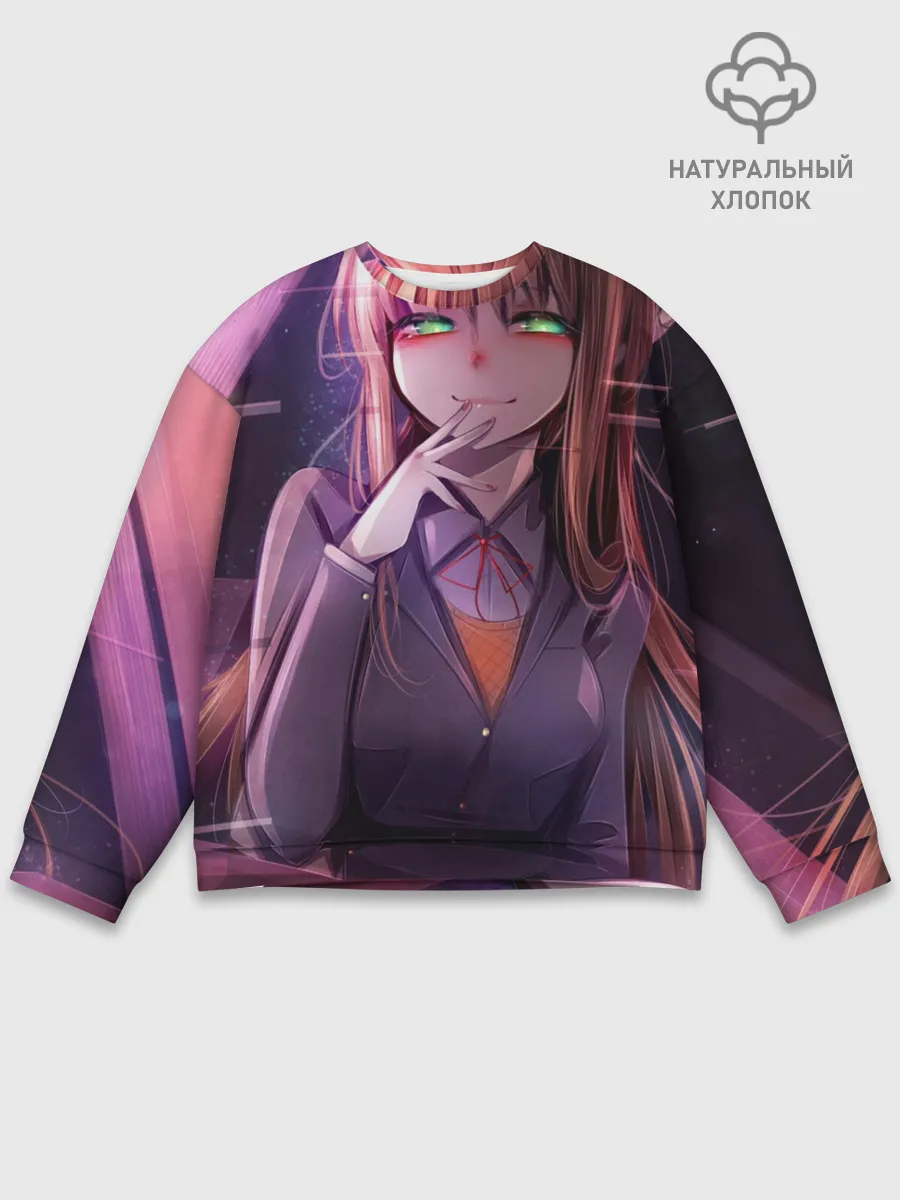 Мужской свитшот базовый / Monika Doki Doki