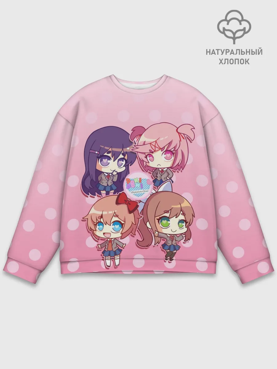 Мужской свитшот базовый / DOKI DOKI LITERATURE CLUB