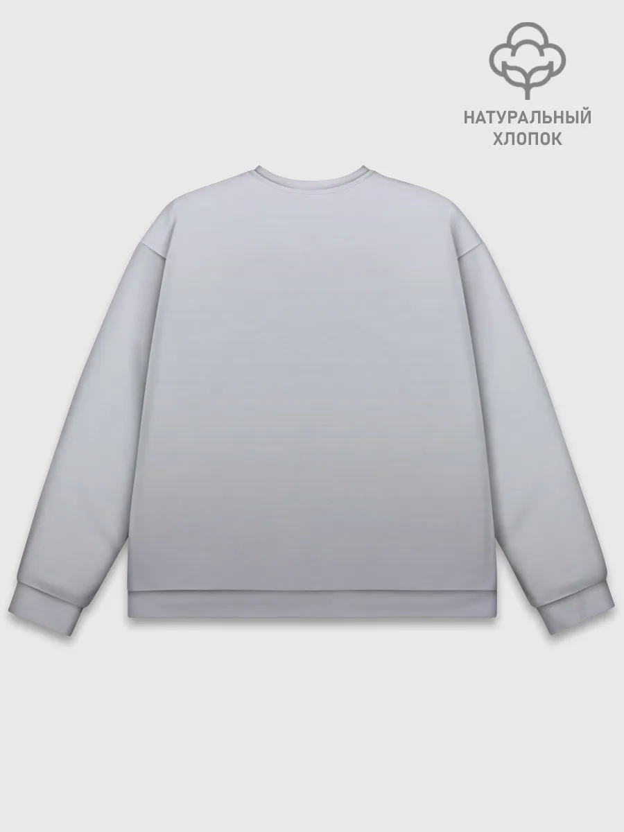 Мужской свитшот базовый / Ghost in the Eva