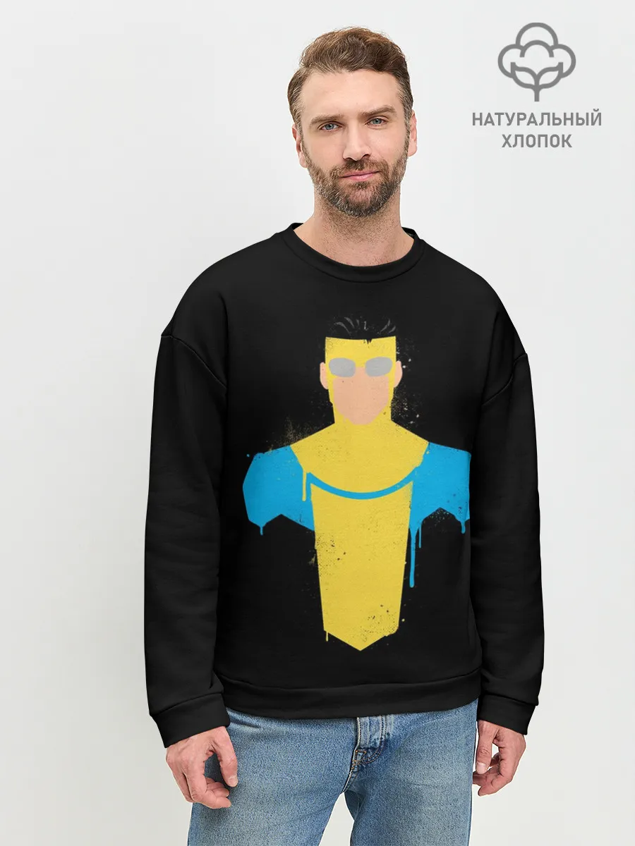 Мужской свитшот базовый / Неуязвимый | Марк Грейсон