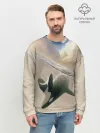 Мужской свитшот базовый / косатка