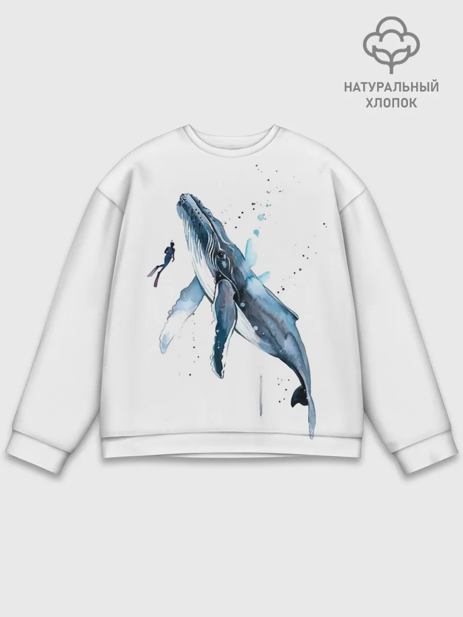 Мужской свитшот базовый / кит