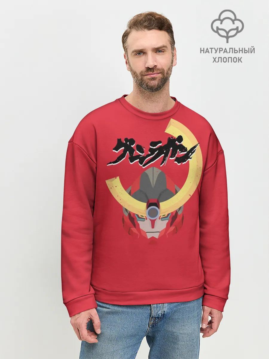 Мужской свитшот базовый / Гуррен Лаганн Ганмен