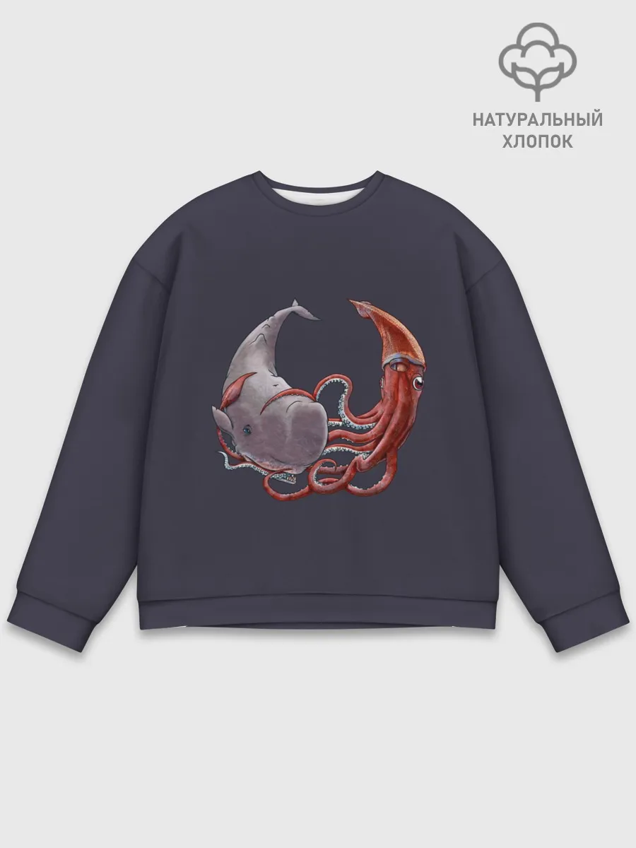 Мужской свитшот базовый / Naval Confrontation